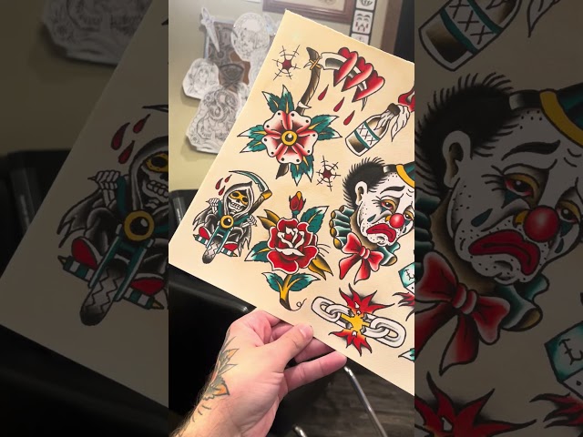 Vídeo relacionado con Pulpo American Traditional Tattoo Retro Old School Flash Sudadera con Capucha
