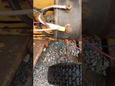 Putting an electric clutch on a Cub Cadet 126