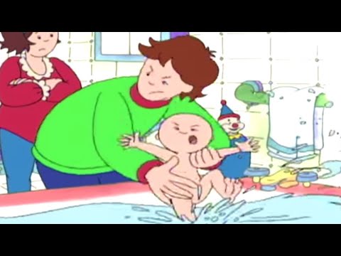 Caillou Non Vuole Lavarsi | Caillou Italiano - WildBrain