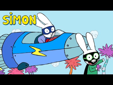 😱 Professor Wolf’s Candy Floss Trap! 🍭 Simon | Full episodes Compilation 1hr | Cartoons for Kids
