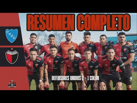🔴⚫ COLÓN 1 🆚 2 Defensores Unidos 🔵⚪ - Resumen COMPLETO | Junio 2024 🔴⚫
