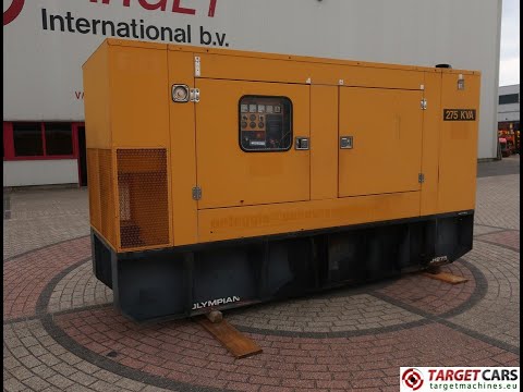 779292 CAT OLYMPIAN GEH275 275KVA DIESEL 400V/230V GENERATOR GENSET 2006 OLY00000ARNS05521 5599HRS