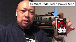 Video thumbnail for Electro-Harmonix 44 Magnum Power Amp Test Drive With Full Band by Rickord