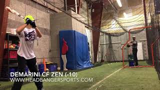2018 DeMarini CF Zen (-10) USSSA Senior League Baseball Bat - Review and Demo