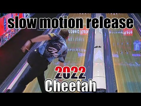 2022 PBA Cheetah slow motion release - PBA Bowling