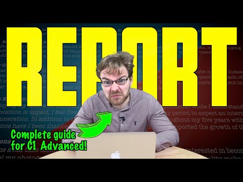 WRITE the PERFECT C1 ADVANCED (CAE) REPORT - C1 ADVANCED (CAE) Writing exam