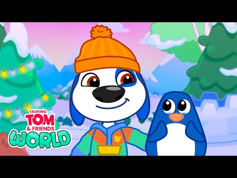 Hank and the Penguin 🐧❄️ Talking Tom & Friends: World Gameplay