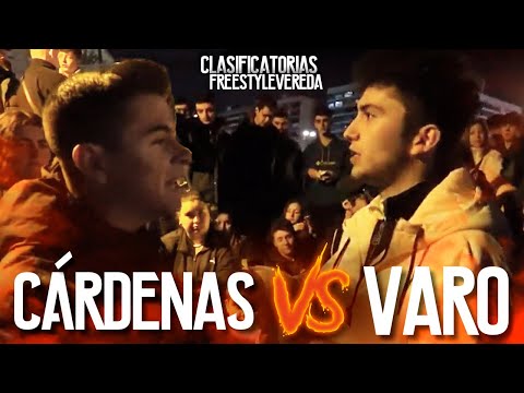 VARO VS CARDENAS Octavos  2 clasificatoria
