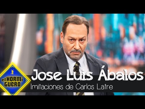 Carlos Latre se convierte en José Luis Ábalos - El Hormiguero