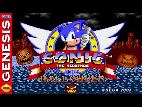 Sonic Halloween (2020) - Hack of Sonic the Hedgehog [Sega Genesis]
