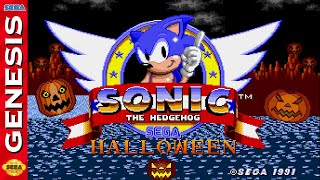 Sonic Halloween (2020) - Hack of Sonic the Hedgehog [Sega Genesis]