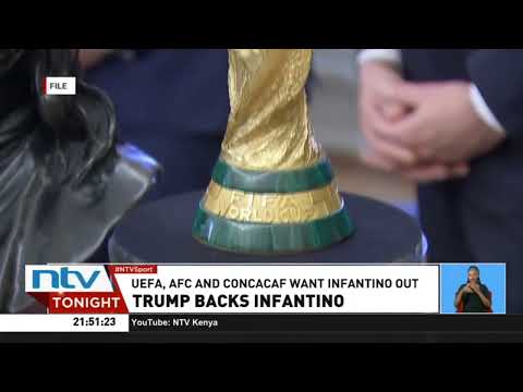 Trump backs FIFA president Gianni Infantino, calls bids to remove him, a “terrible mistake”