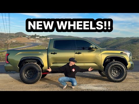 Tundra Gets new KMC Wheels + 37” BFG KO3's!!