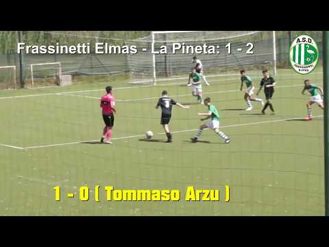 Frassinetti Elmas - La Pineta Sinnai: 1 - 2 (Allievi Prov.li 2017/2018)