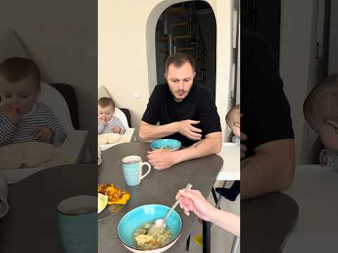 Дурной пример заразителен😁😅#family #funny #comedy #двойня #baby #семья #юмор #прикол