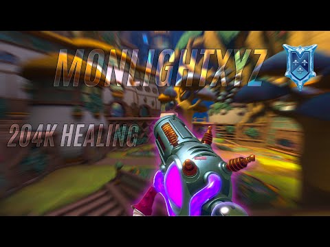 MoonlightXYZ PIP 204K HEALING (Diamond) COMBAT MEDIC ! Paladins Competitive