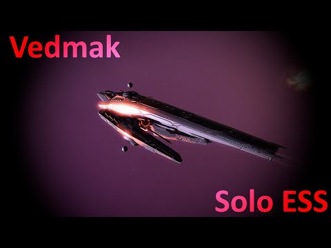 EVE Online PvP. Solo Vedmak. ESS Stealing.