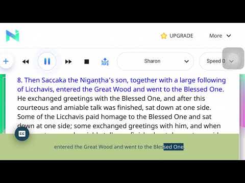 35.  Cūḷasaccaka Sutta - The Shorter Discourse With Saccaka (part 1/3)