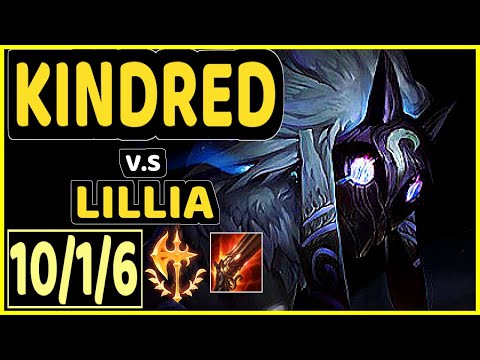 SEVENARMY (KINDRED) vs LILLIA - 10/1/6 KDA JUNGLE CHALLENGER GAMEPLAY - EUW