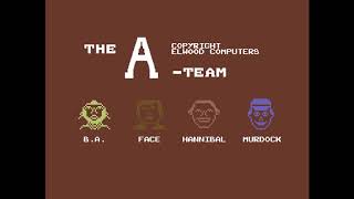 The A Team - C64 Commodore 64 game playthrough with commentary