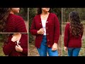 How To Crochet A Cardigan Free Crochet Cardigan Pattern Crochet Sweater For Women