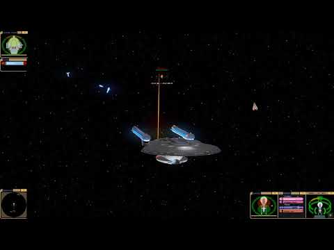 Star Trek Bridge Commander USS Lakota vs USS Defiant