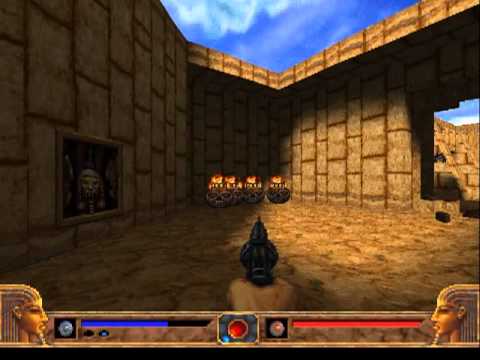 Powerslave (Exhumed) PSX - Part 1 (Tomb Of Ramses, Karnak, Karnak Sanctuary) + Intro