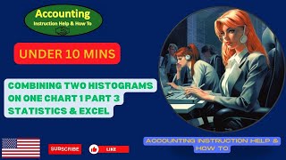 Download Lagu Combining Two Histograms on One Chart 1 Part 3 Statistics u0026 Excel Thumbnail