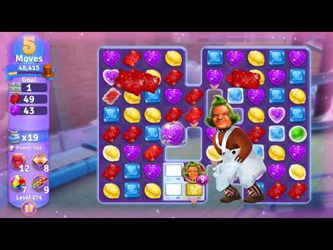 Wonka's World of Candy Level 274 NO BOOSTERS - A S GAMING