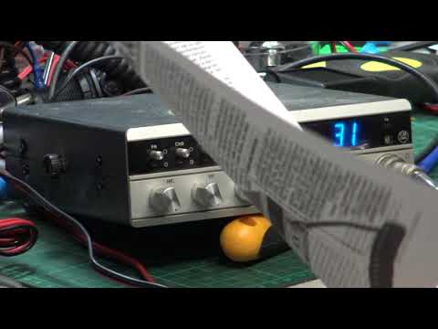 Magpie Autoscan 5000 UK CB27/81 CB radio (mobile) - On The Air test