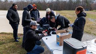 Graduate students work on U.S. Secret Service drone detection project