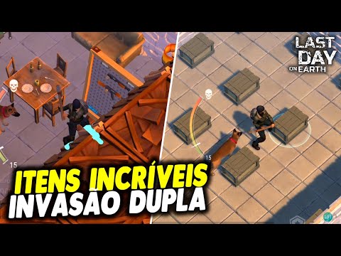 ITENS INCRÍVEIS NESSA INVASÃO DUPLA - Last Day On Earth