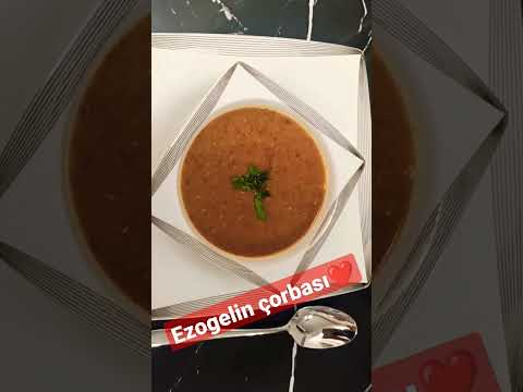 5 Dakika da Ezogelin Çorbası || Çorba Tarifleri 💯 Ezogelin Çorbası Nasıl Yapılır 💯 #çorba #shorts