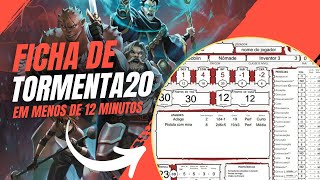 Tutorial de criação de ficha: Aprenda a Criar sua Ficha de Personagem do ZERO em Tormenta20!