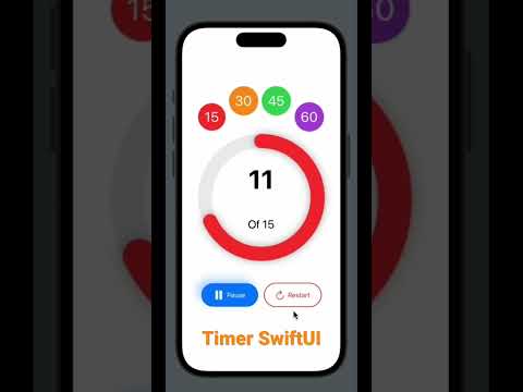SwiftUI Timer View