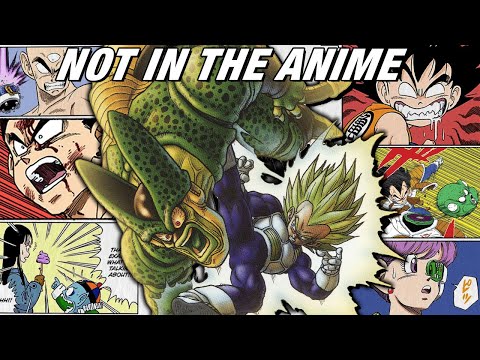 Dragon Ball Manga Scenes NOT in the Anime