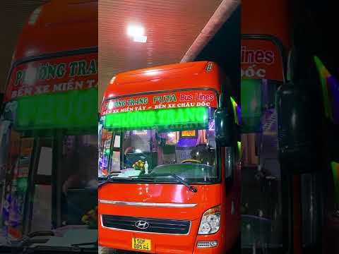 LINHAS DE ÔNIBUS PHƯƠNG TRANG FUTA chi nhánh Châu Đốc #capcut #tamtrang #chaudoc