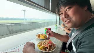 フィリピン帰国編　ラウンジで爆食い