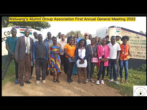 Watwang'a Alumni Group Association 1st Annual Gen Meeting 2022 (WAGA) Kanduyi Mwibale East Sang'alo
