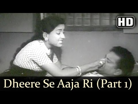 Dheere Se Aaja Ri Ankhiyon | Albela Songs | Bhagwan Dada | Geeta Bali | Lata Mangeshkar | Filmigaane