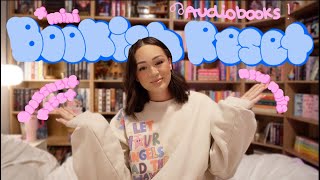monthly bookish reset ⭐️ getting my life together after a slump! bookshelf reset, reading, new nails