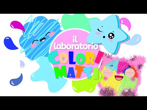 Il Laboratorio dei Colori Matti - Scopriamo l'Azzurro con Billy lo Sbirillo!