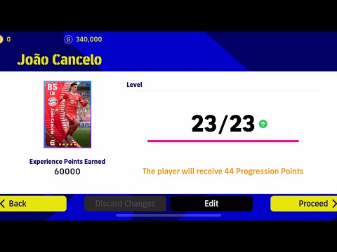 How to train JOAO CANCELO to max Level in efootball 2023 🔥 Bayern Munchen Club Selection