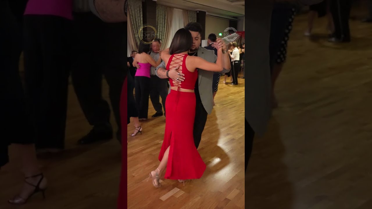 ✨️ Sensual lines, social-floor calm. Clarisa Aragon & Sebastian Bolivar ✨️