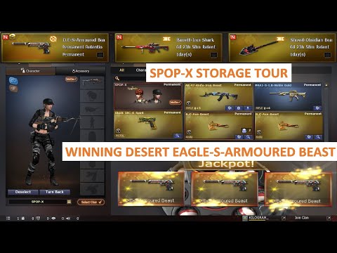 WINNING DESERT EAGLE-S-ARMOURED BEAST & SPOP-X STORAGE TOUR CROSSFIRE 3.0 PH