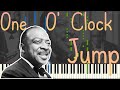 Count Basie - One O' Clock Jump 1927 QRS 9305 (Classic Jazz / Stride Piano Synthesia)