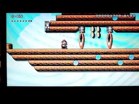 Super Mario Maker - Airship Assault