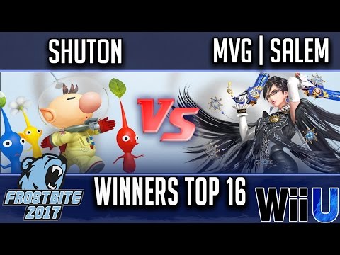 Frostbite 2017 TOP 16 WINNERS - Shuton (Olimar) vs MVG | Salem (Bayonetta)