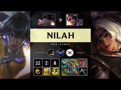 Nilah ADC vs Samira - KR Diamond Patch 25.12