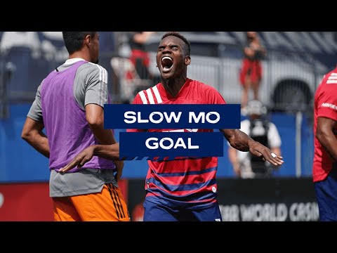 SLOW MO HIGHLIGHTS: Jáder Obrian's Goal vs. Houston Dynamo FC